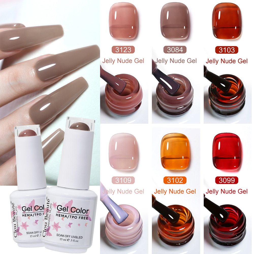Nail Art Natural Pink - Clou Beaute HEMA TPO FREE Translucent