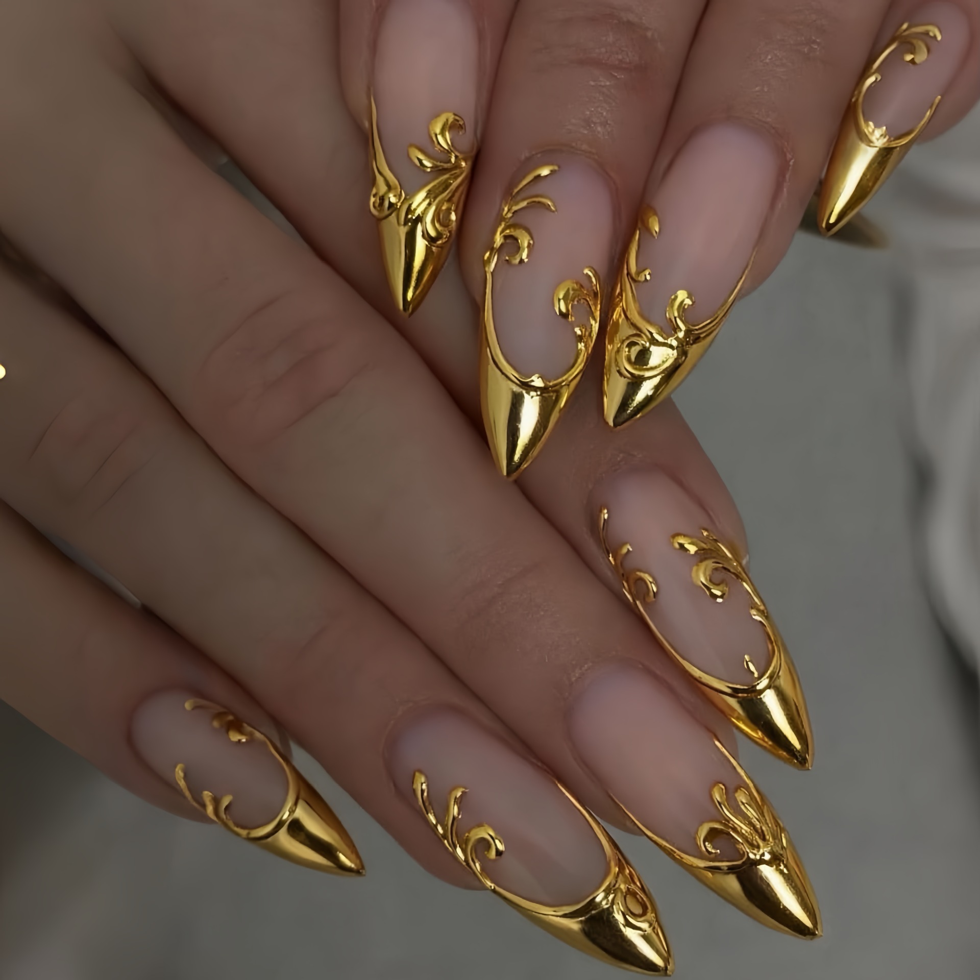 Nail Art Press On - Kuku palsu 3D untuk wanita dan