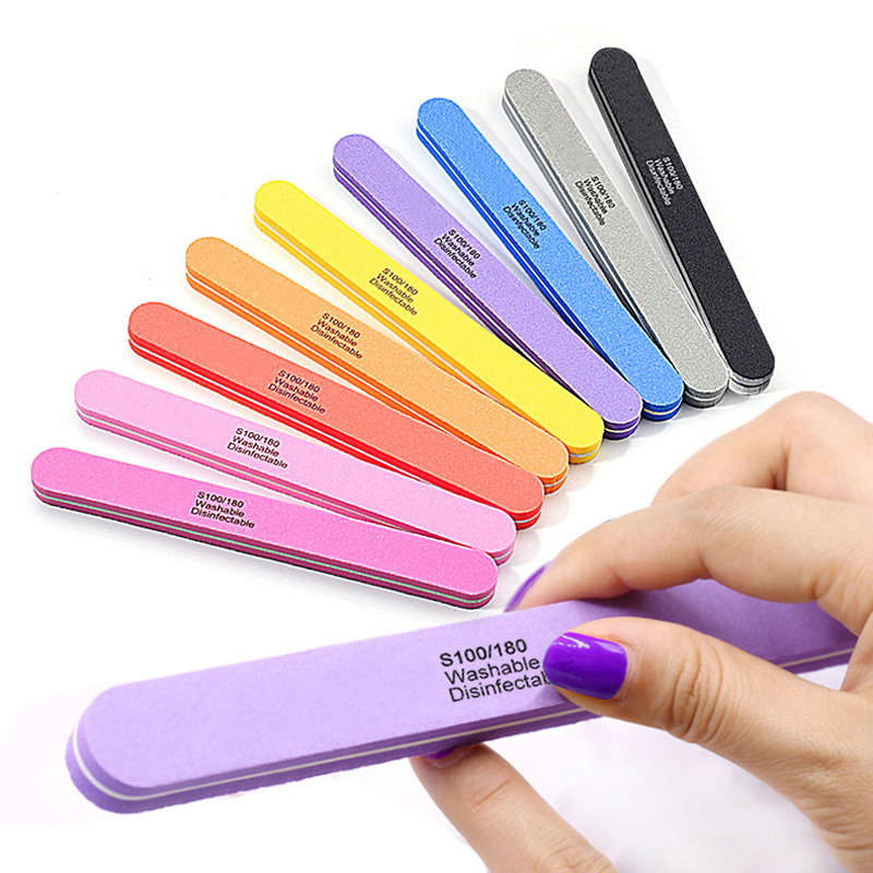 Nail Art Pinterest - 10 Buah/Banyak Profesional File 100/180 Bisa