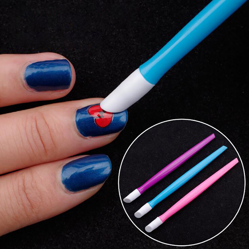 Nail Art For Men - Tongkat Tekan Kutikula Kuku Gagang Plastik