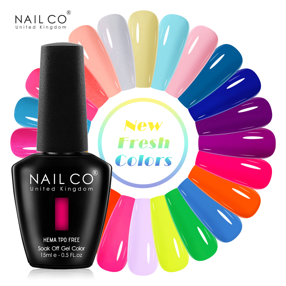 Nail Art Natural Pink - NAILCO 15ml Gel Nail Polish Musim