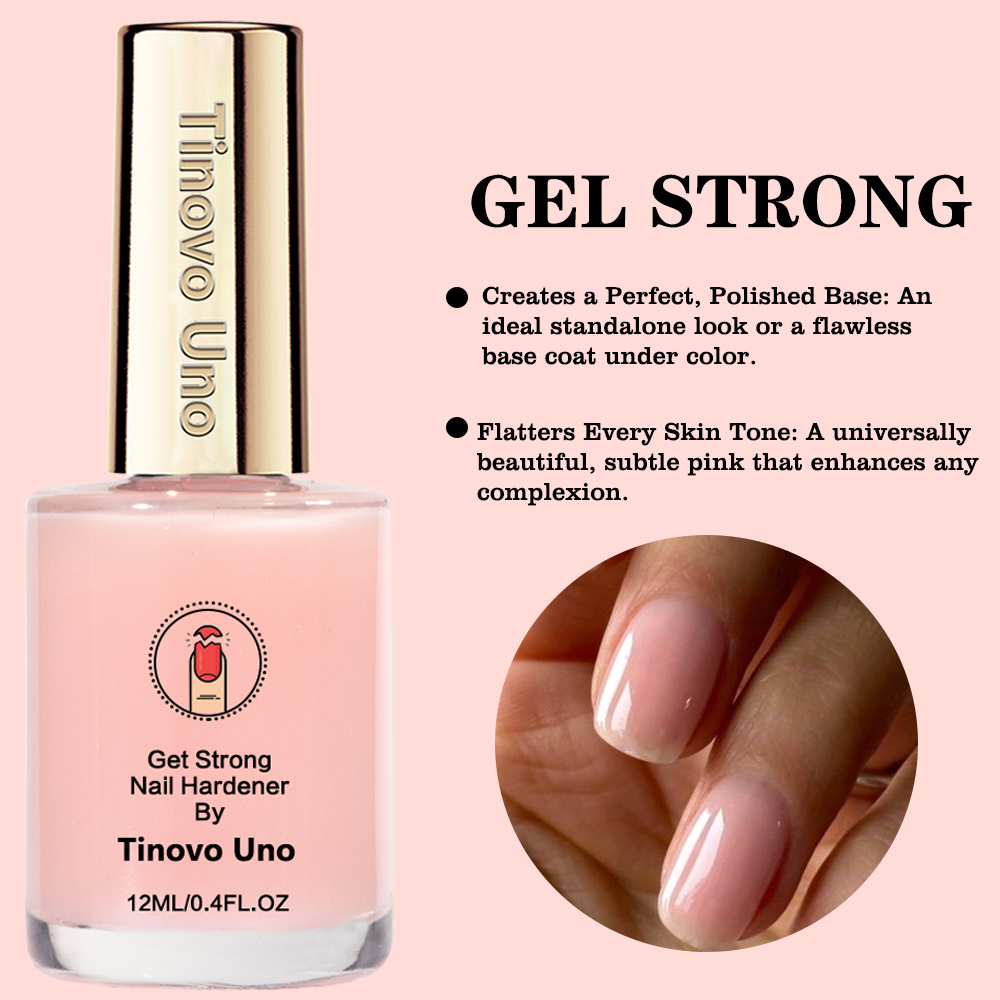 1 Buah Penguat Kuku Keratin Fo - Nail Art Natural Pink ulasan dan harga