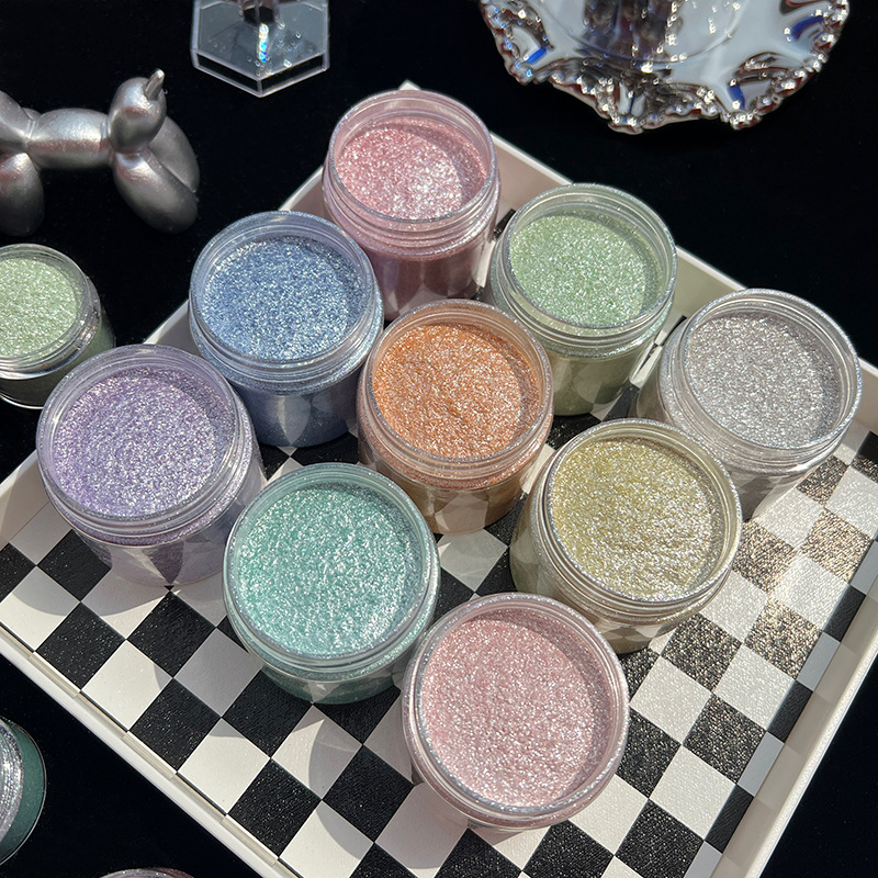 Bubuk Mika Glitter Berlian Mer - Nail Art Inspo ulasan dan harga