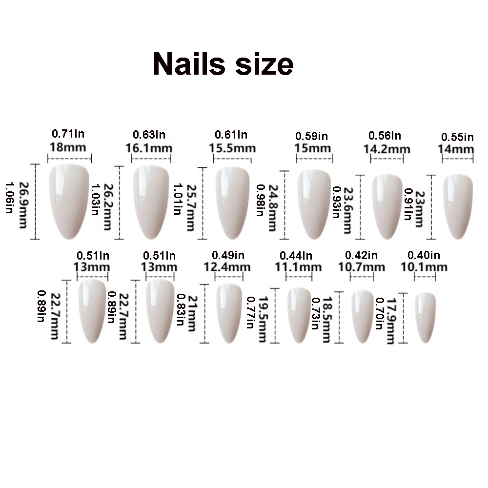 Kuku Palsu 3D Motif Bunga deng - Nail Art Press On ulasan dan harga