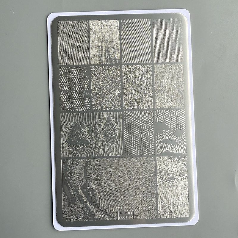 PLAT STAMPING NAIL ART XMQ, DE - Nail Art Denim ulasan dan harga