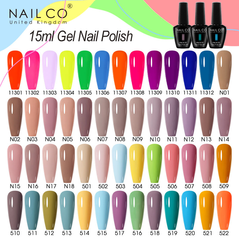 NAILCO 15ml Cat Kuku Gel Seri  - Nail Art Natural Pink ulasan dan harga