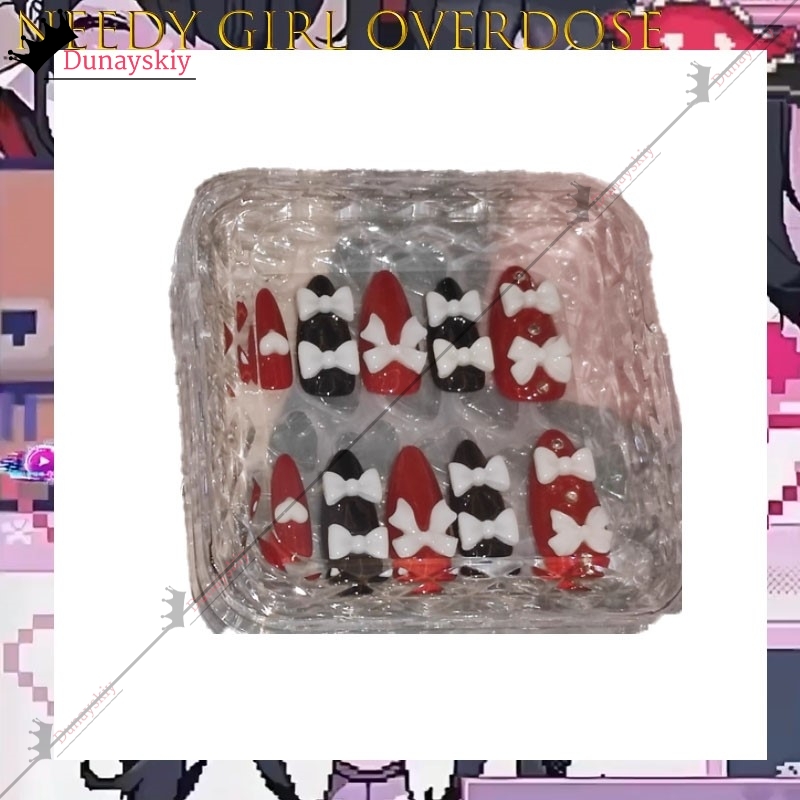 YiNuo*/Needy Girl Overdose Jir - Nail Art Press On ulasan dan harga