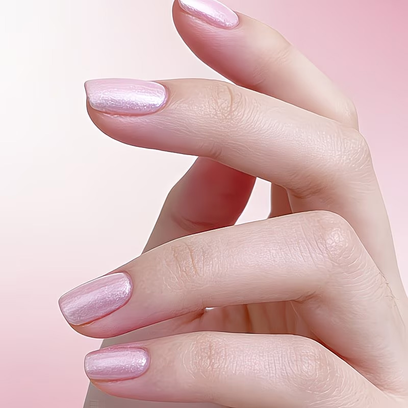 Pink Mother-Of-Pearl Enhancer  - Nail Art Natural Pink ulasan dan harga
