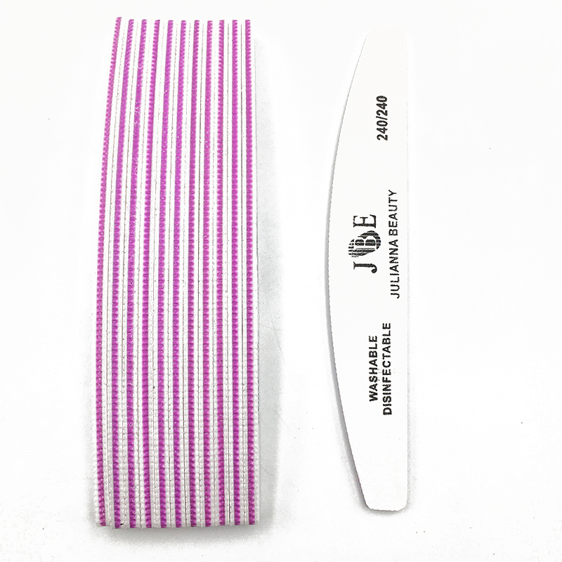 10 buah File kuku profesional  - Nail Art Maroon ulasan dan harga