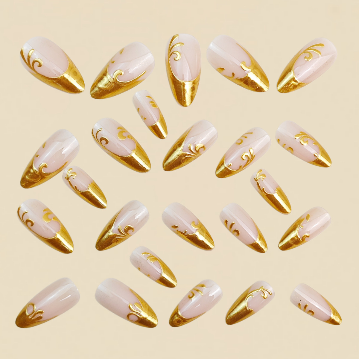 Kuku palsu 3D untuk wanita dan - Nail Art Press On ulasan dan harga