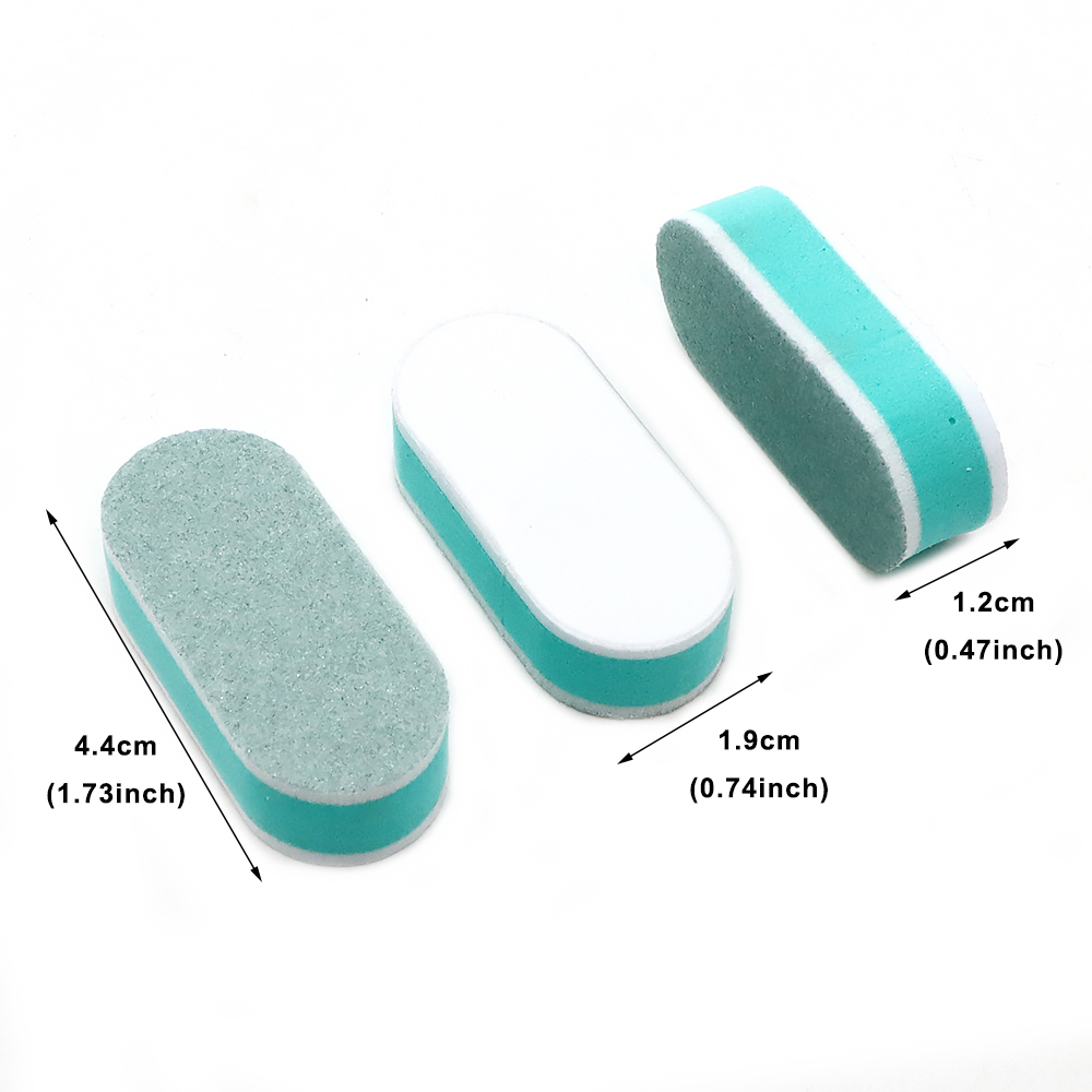 10/60/120 pcs Mini Nail Buffer - Nail Art Pinterest ulasan dan harga