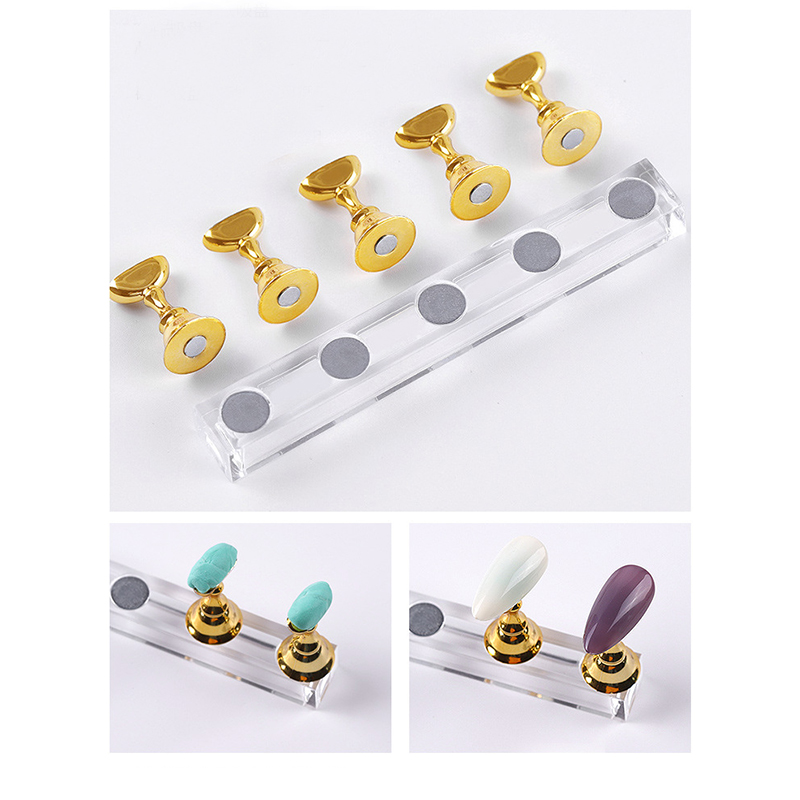 5/30 Buah/Set Tempat Kuku Magn - Nail Art Pinterest ulasan dan harga