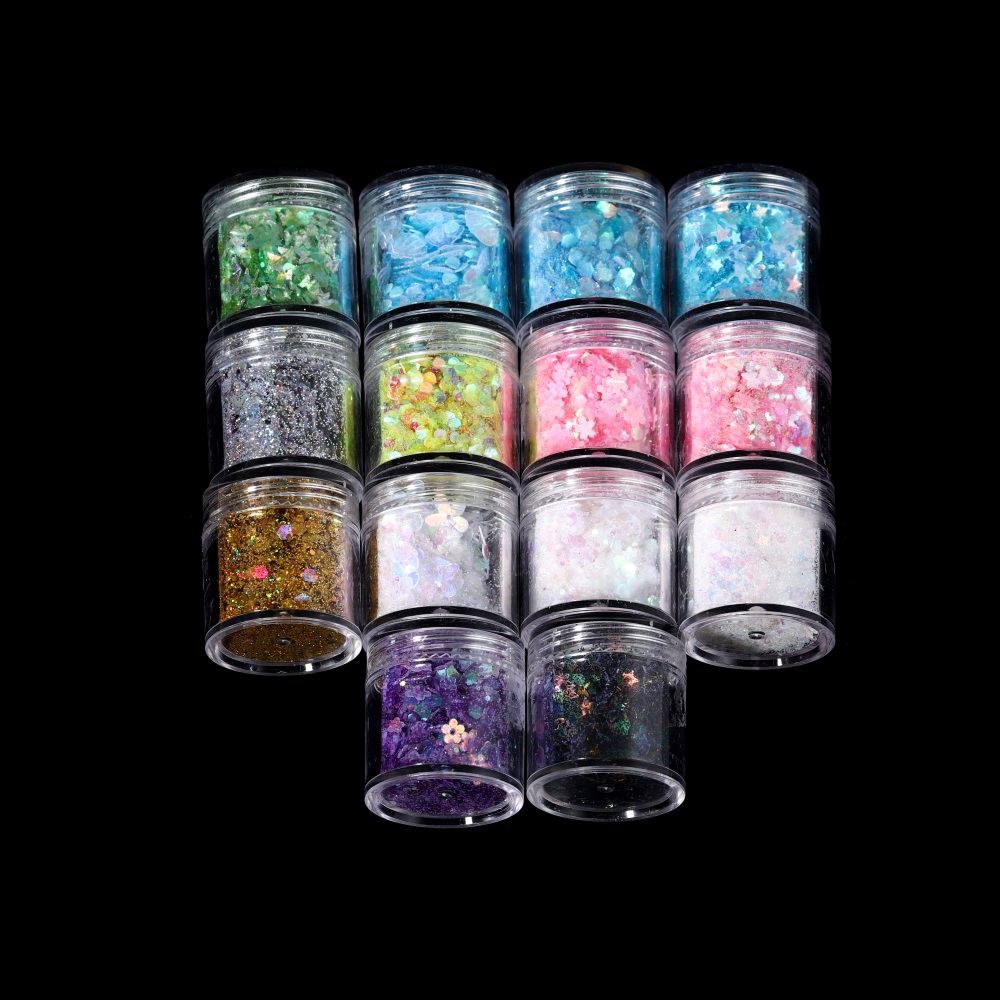 10 Ml/Box Glitter Epoksi Resin - Nail Art Inspo ulasan dan harga