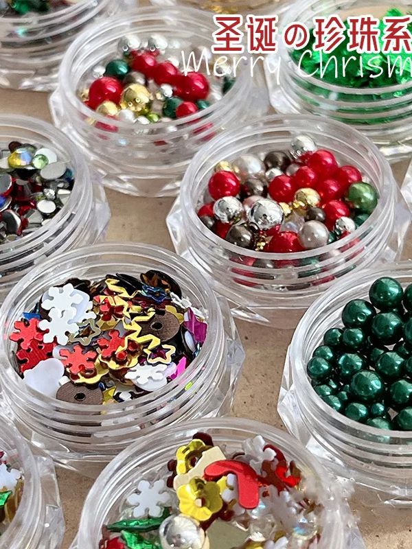 YZ Resin Seri Natal Hiasan Kuk - Nail Art For Men ulasan dan harga