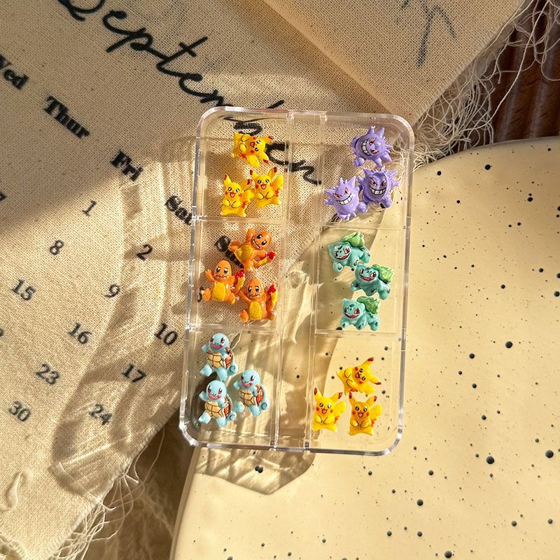 Aksesori seni kuku Pokemon, hi - Nail Art Emerald ulasan dan harga