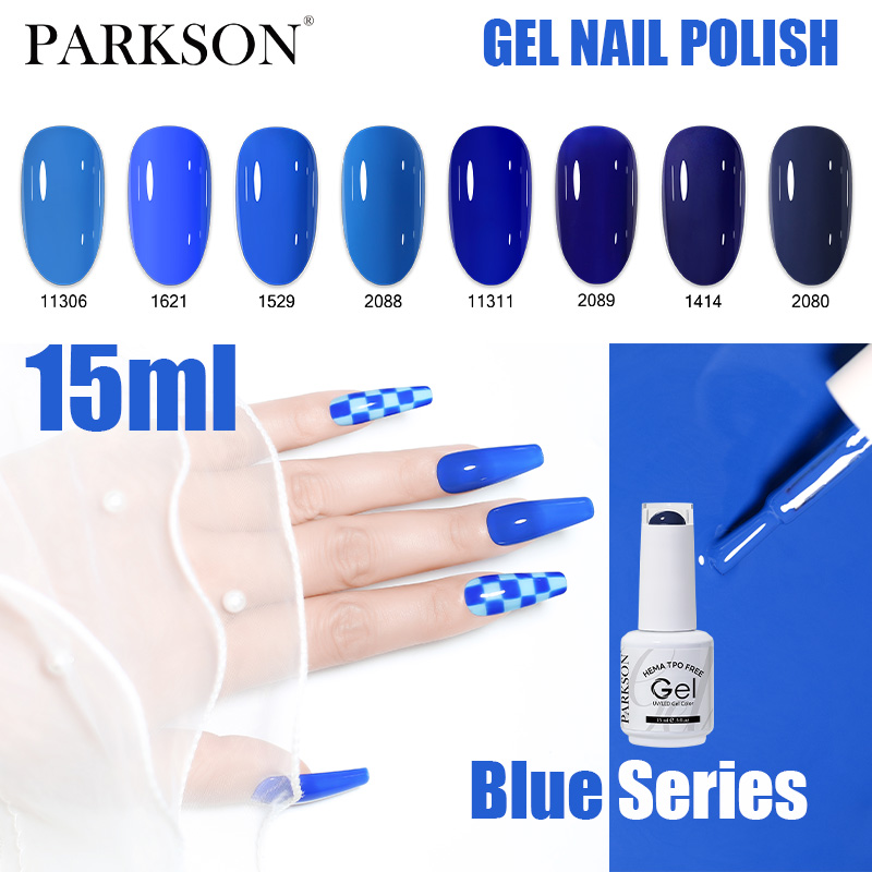 Parkson 15ml Seri Biru Kuning  - Nail Art Denim ulasan dan harga