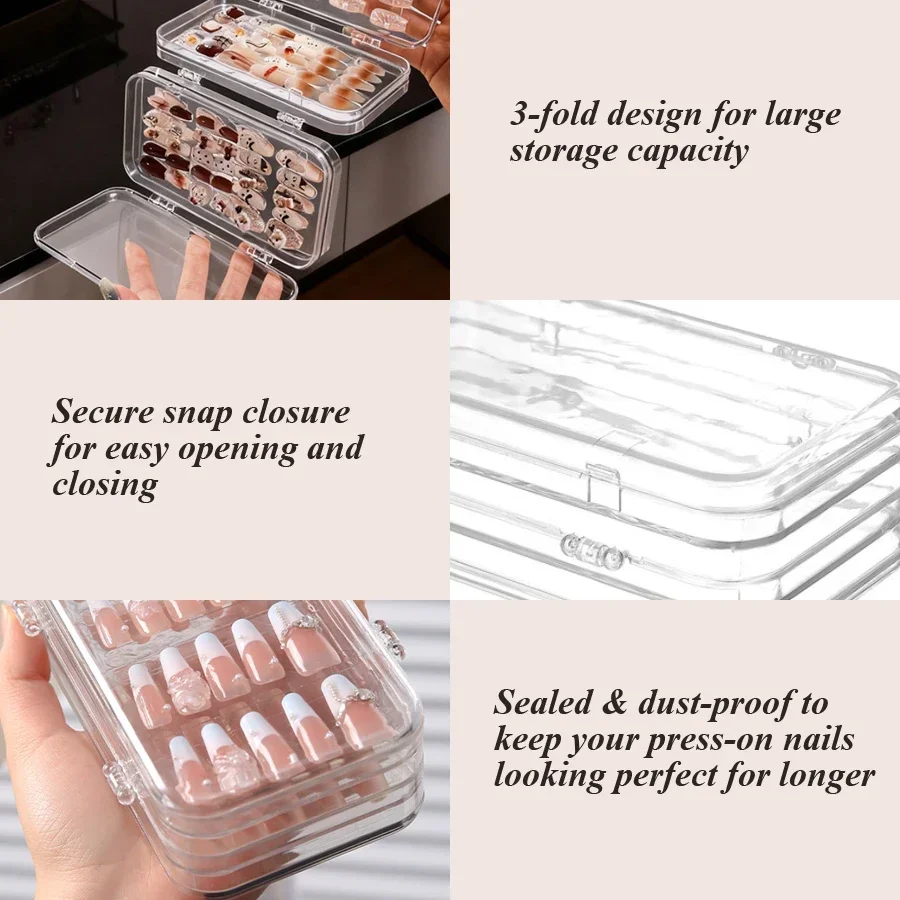 Kotak Penyimpanan Kuku Lipat T - Nail Art Pinterest ulasan dan harga