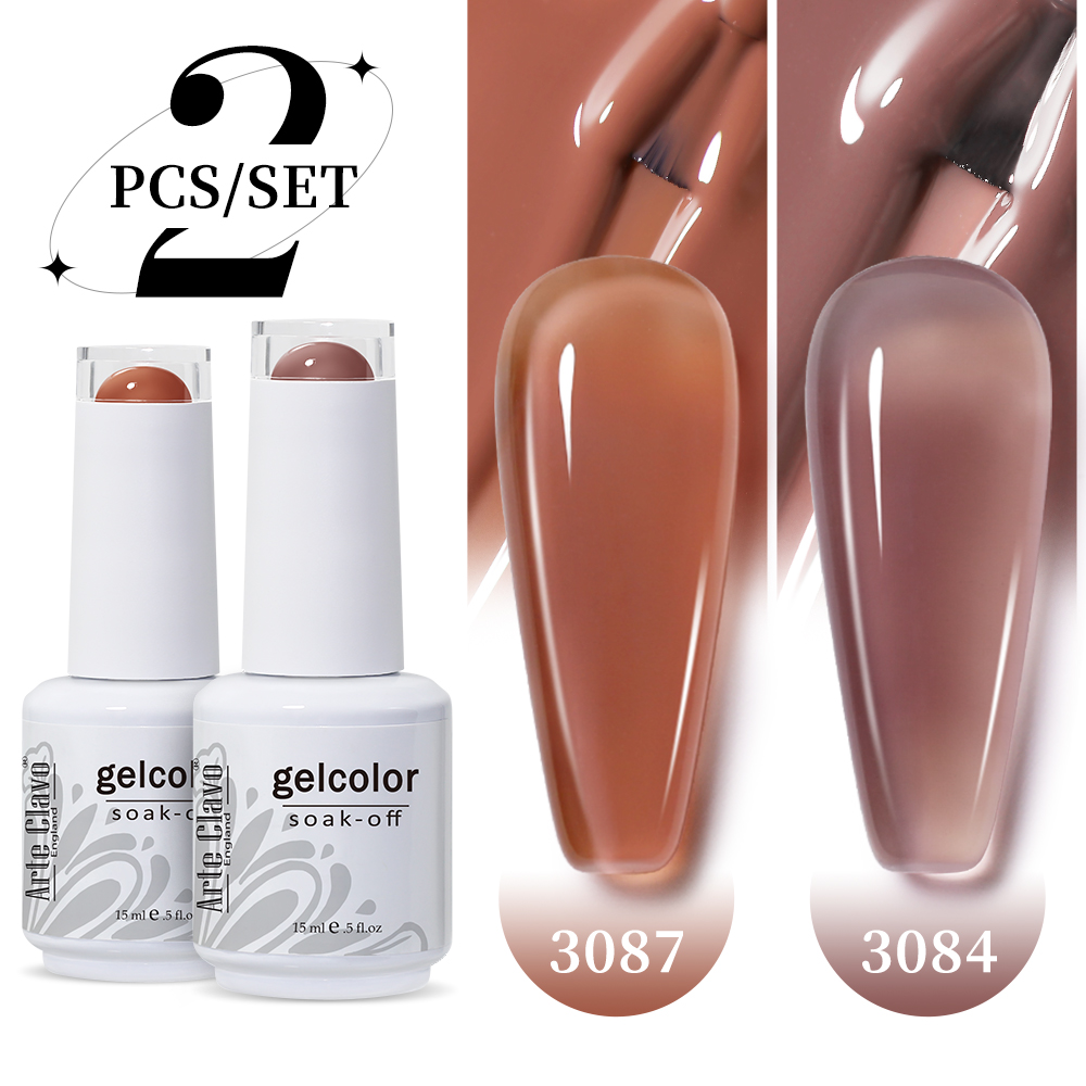 Arte Clavo 2 buah/Set 15ml cat - Nail Art Natural Pink ulasan dan harga