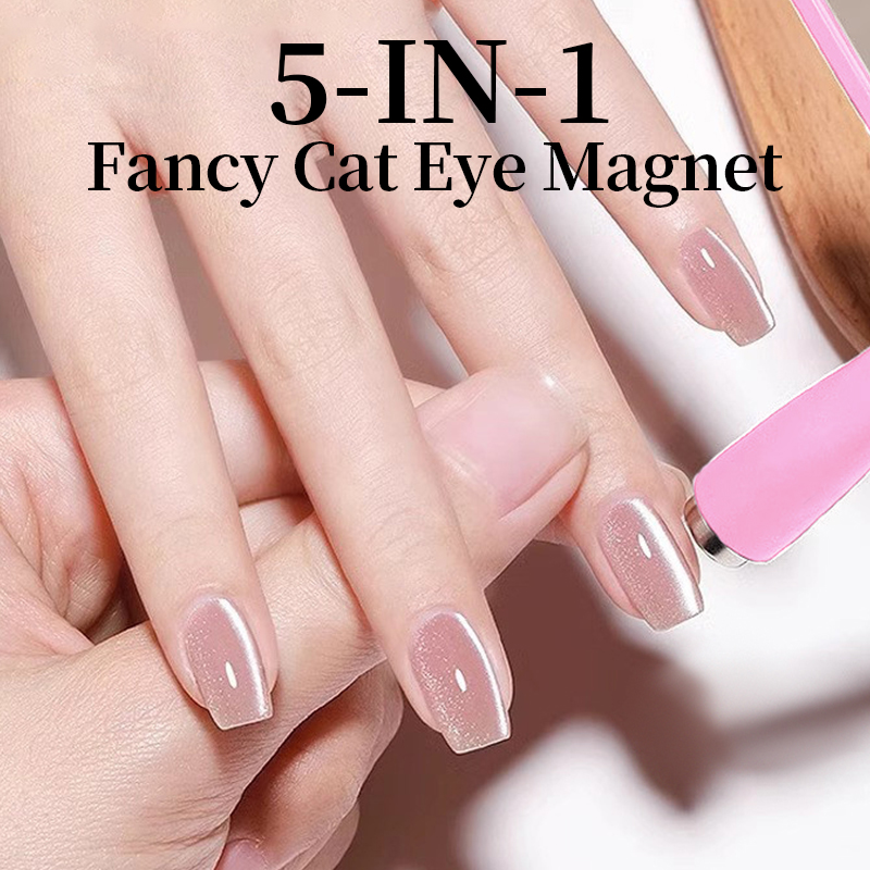 Magnet Kuku 5 in 1 dengan Efek - Nail Art Maroon ulasan dan harga
